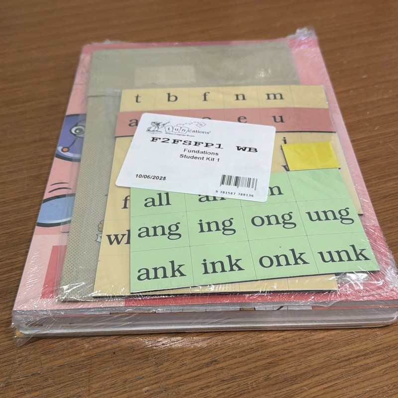 Fundations Students Kit Level 1 Wilson Language Basics F2FSFP1 UNUSED