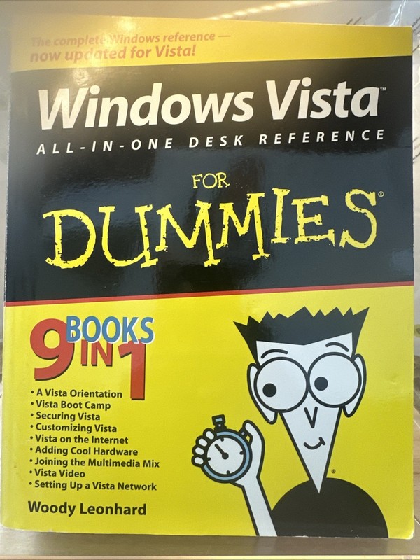 Windows Vista All-in-One Desk Reference for Dummies® by Woody Leonhard (2006 PB)