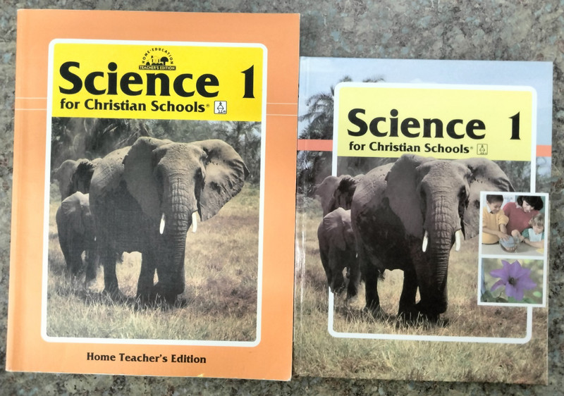 BJU Science 1 1991 Edition