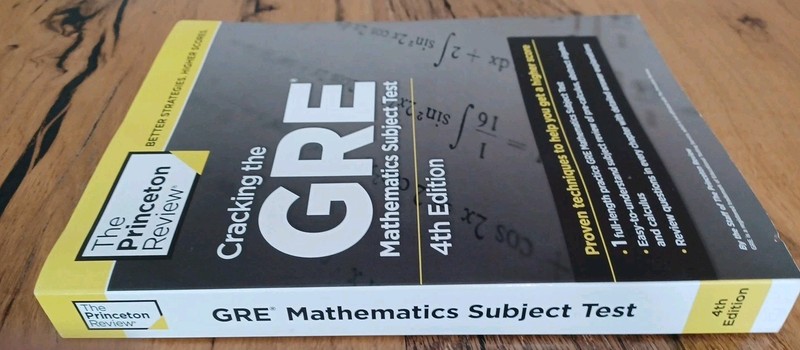 Cracking the GRE Mathematics Subject Test 4th Ed Princeton Review Test Prep Book gallery