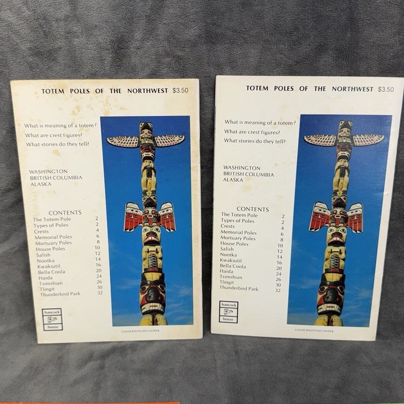 Vintage Lot of 6 PNW Native American Art & Culture Book Totem Poles & Legends gallery