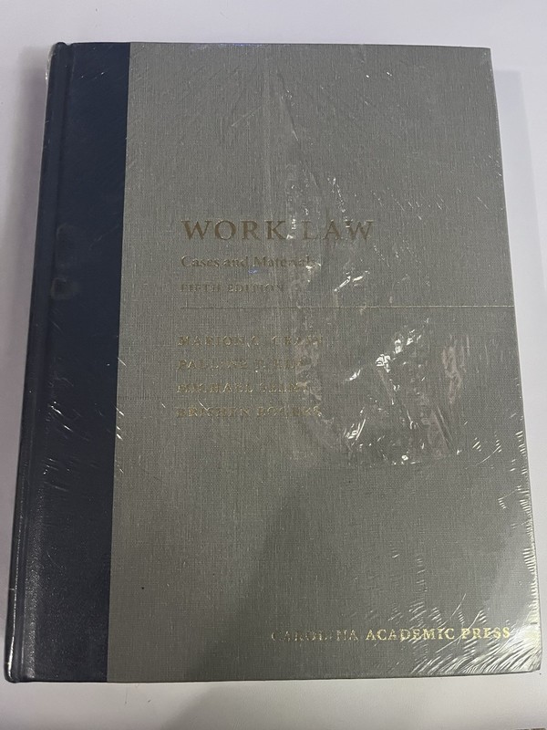 Work Law Cases & Materials Fifth Crain, Kim, Selma, Rogers 9781531031046 5th Ed
