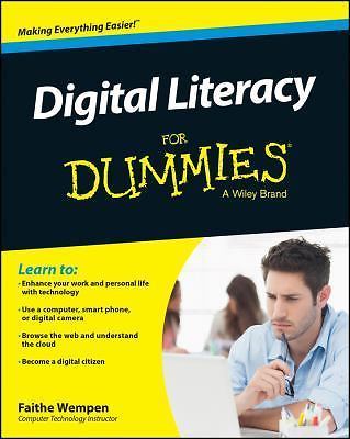 Digital Literacy For Dummies, Wempen, Faithe, New Book