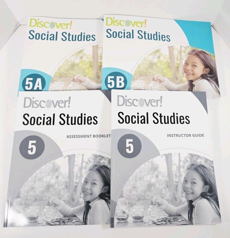 Discover! Science 5A and 5B and Instructor Guide 5 by Edovate Learning