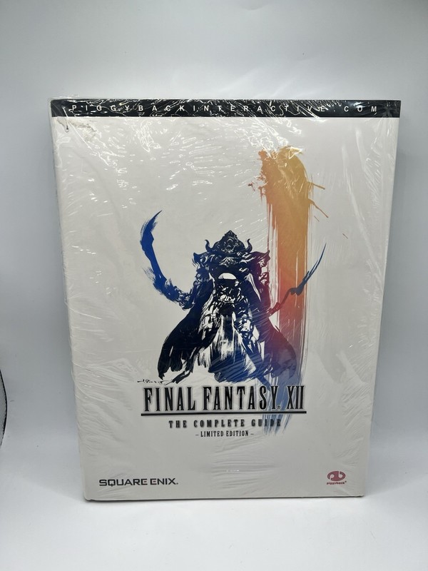 Final Fantasy XII – The Complete Guide – Limited Edition – Hardback /Dust Jacket