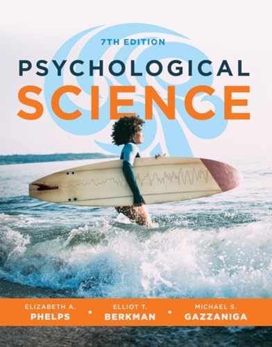Psychological Science – Product Bundle, by Phelps Elizabeth A; – Acceptable v