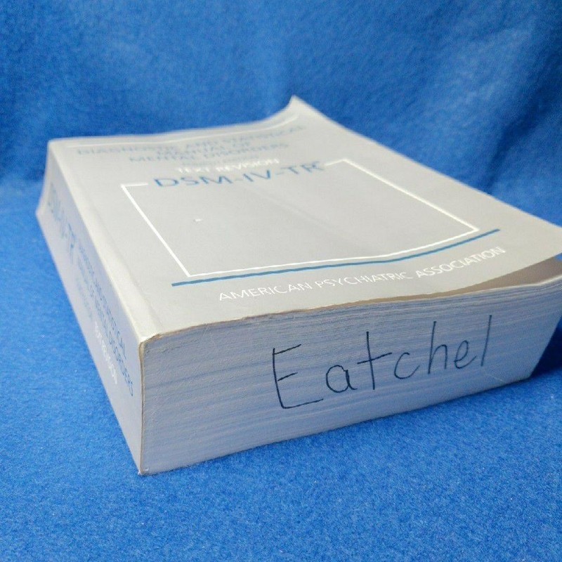 DSM-IV-TR Diagnostic & Statistical Manual Of Mental Disorders APA Paperback gallery