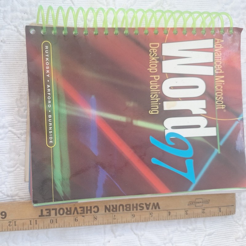 Used AdvanceMicrosoft Word 97 Rutkosky User Specialist Office Courseware