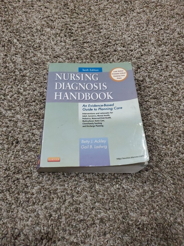 Nursing Diagnosis Handbook 10th e An Evidence-Based Guide to Planning Care
