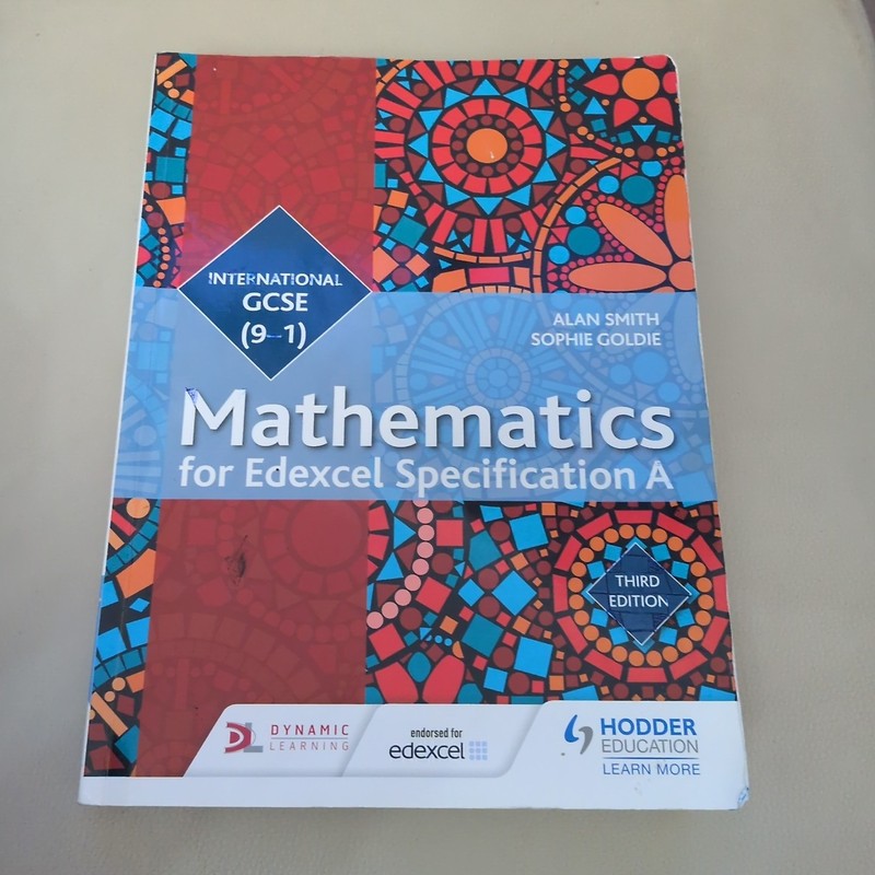 Edexcel International GCSE (9-1) Mathematics Student Book T… by Goldie, Sophie