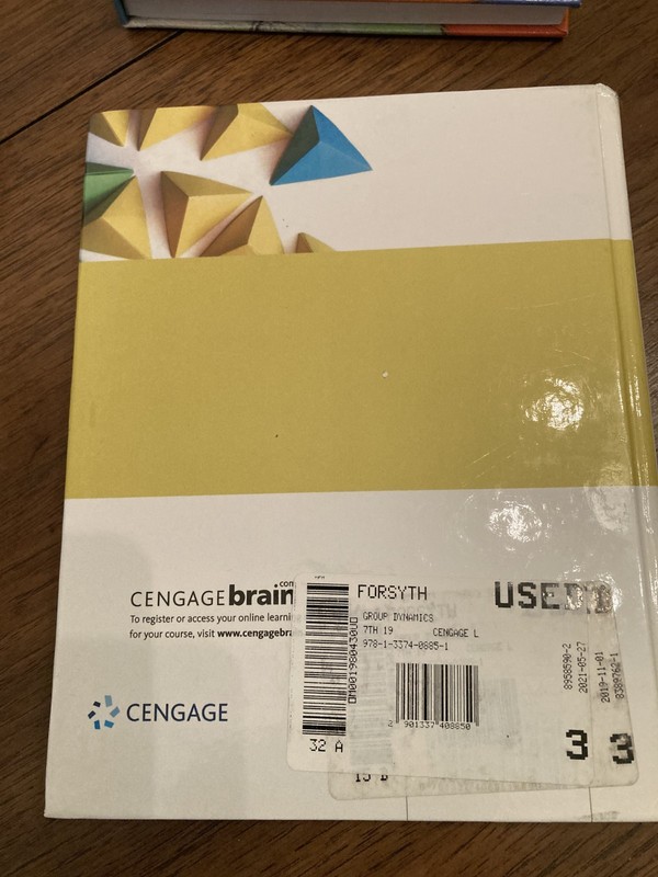 Mindtap Course List : Group Dynamics by Donelson Forsyth Hardcover 7th Edition gallery