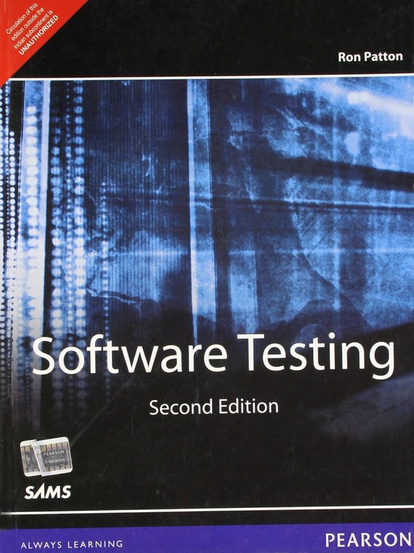 New: Software Testing by PATTON 2nd INTL ED