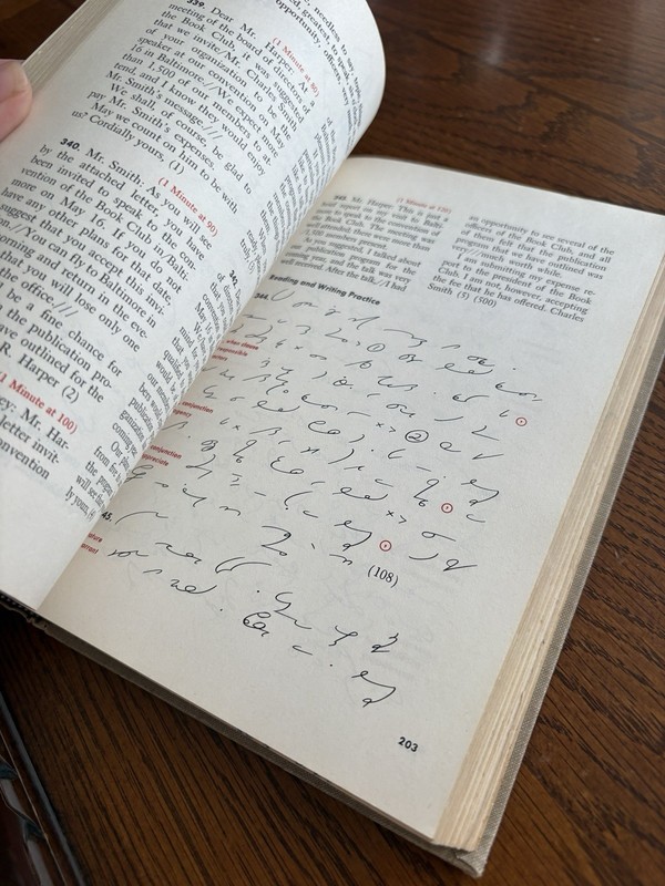 Vintage Gregg Speed Building Simplified Second Edition Shorthand Textbook 1957 gallery