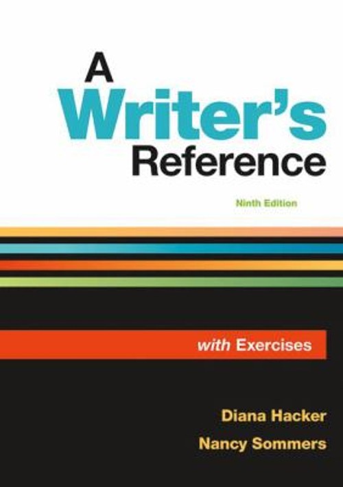 A Writer’s Reference with Exercises Spiral Nancy, Hacker, Diana S