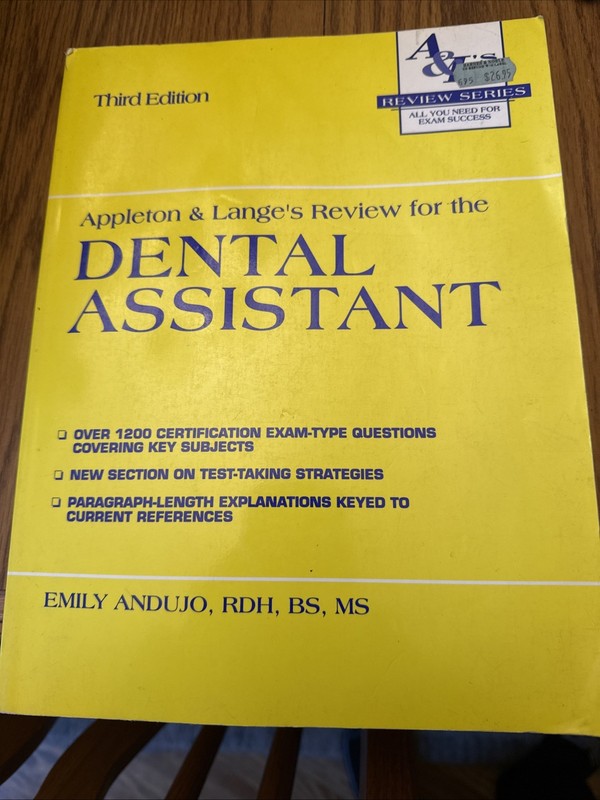 Appleton & Lange’s Review for the Dental Assistant (Review Series) read des…👇