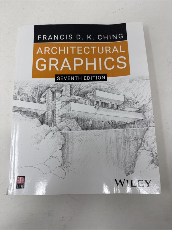 Architectural Graphics, Seventh Ed. Paperback by Ching *CoverCrease