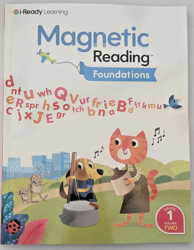 (set) I-Ready Learning Magnetic Reading Foundations Grade 1 V.1 and V.2 gallery