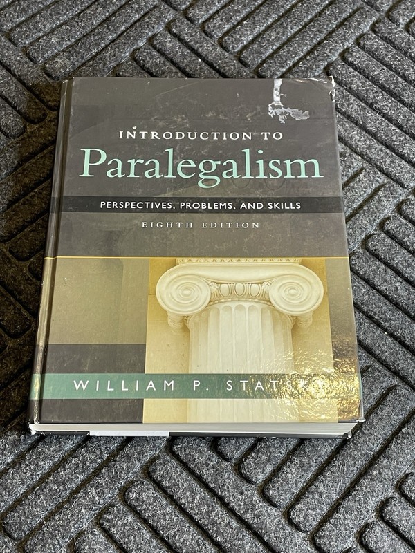 Introduction to Paralegalism: – Paperback by Statsky William(Read Description)