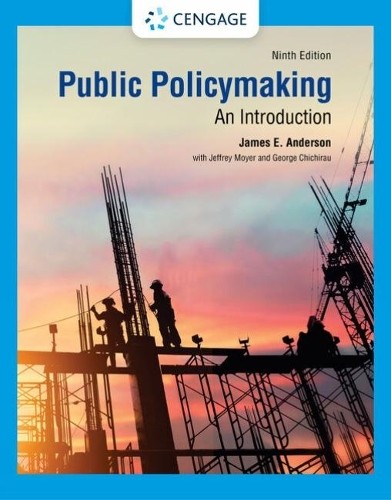 James E. Anderson Jeffrey Moyer George C Public Policyma (Paperback) (UK IMPORT)