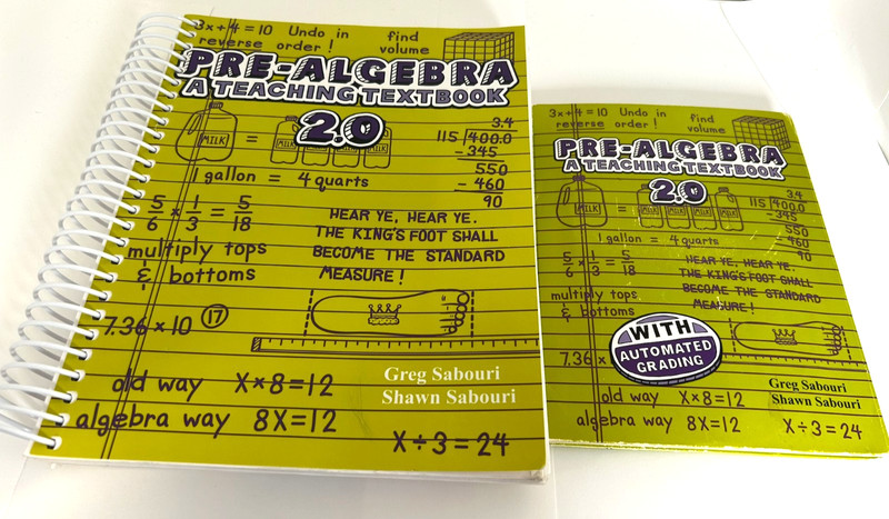 Teaching Textbooks Pre-Algebra 2.0: Textbook with CD-ROM Automated Grading