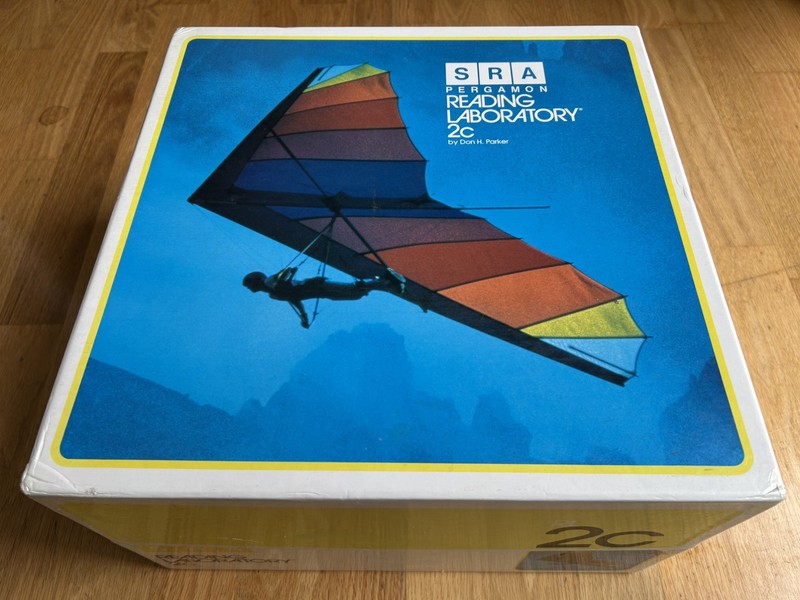 SRA Reading Laboratory Box Set 2C by Don H. Parker – 1989 Edition