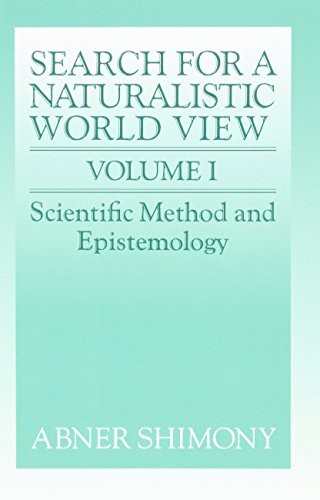 Search for Naturalist World View v1: Volume 1 by Shimony Paperback / softback