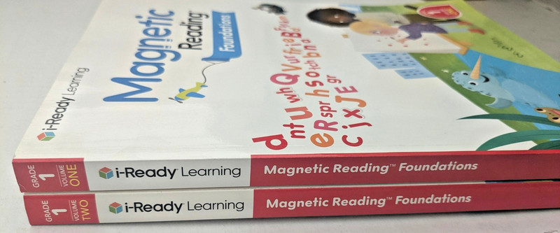 (set) I-Ready Learning Magnetic Reading Foundations Grade 1 V.1 and V.2 gallery