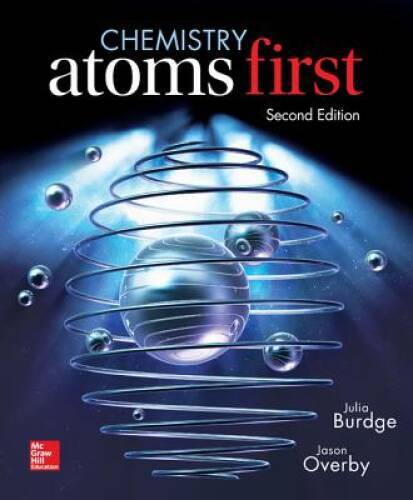 Chemistry: Atoms First (WCB Chemistry) – Hardcover By Burdge, Julia – VERY GOOD