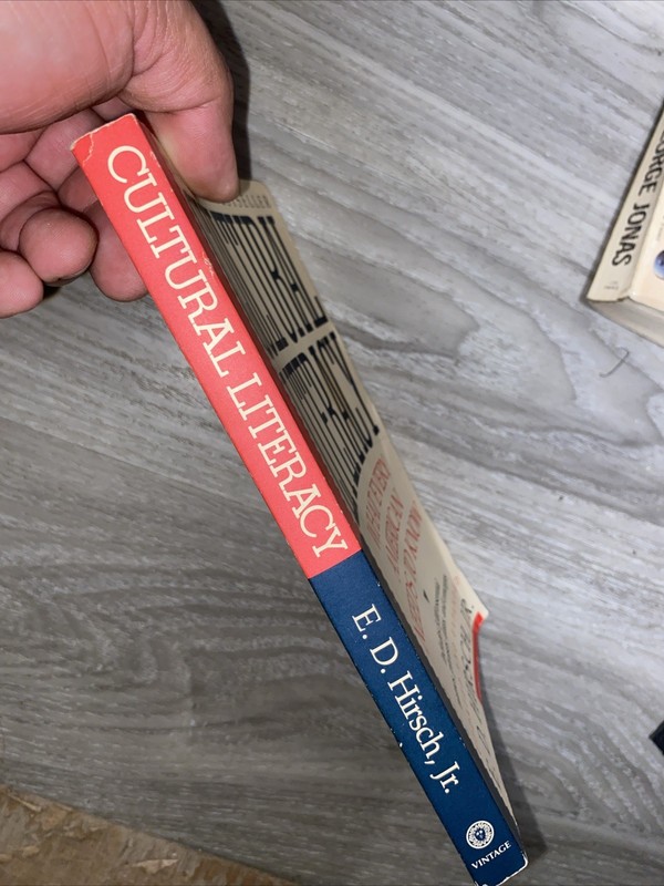 Cultural Literacy : What Every American Needs to Know by E. D. Hirsch Jr. (1988, gallery