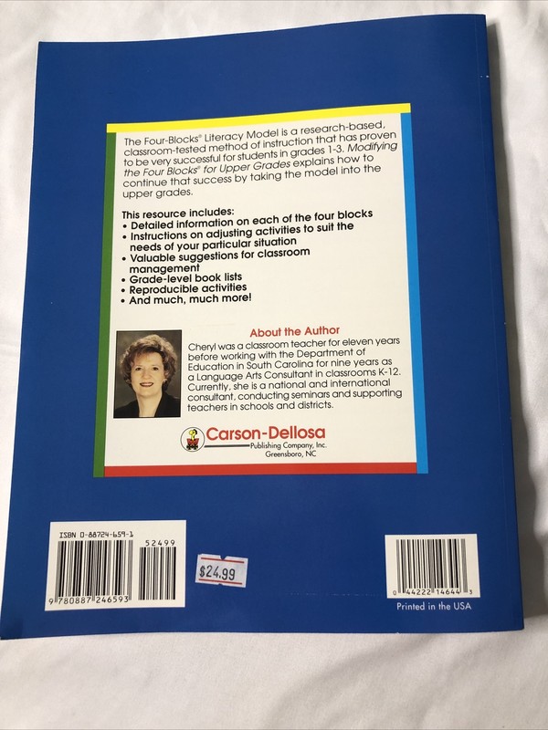 Modifying the Four-Blocks for Upper Grades : Matching Strategies to Students gallery
