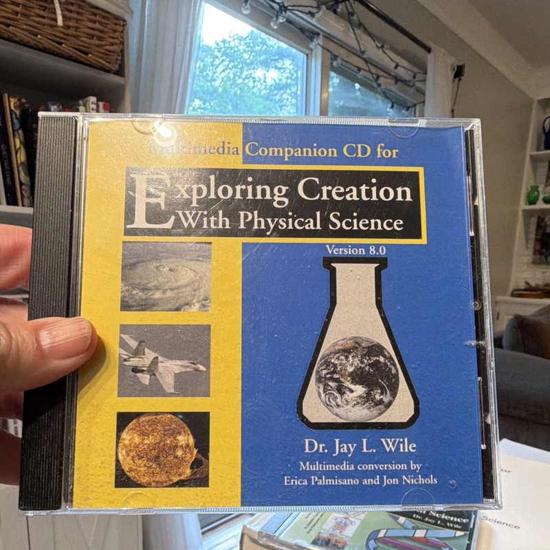Dr. Jay L. Wile Exploring Creation With Physical Science Textbook w/ CD + Tests