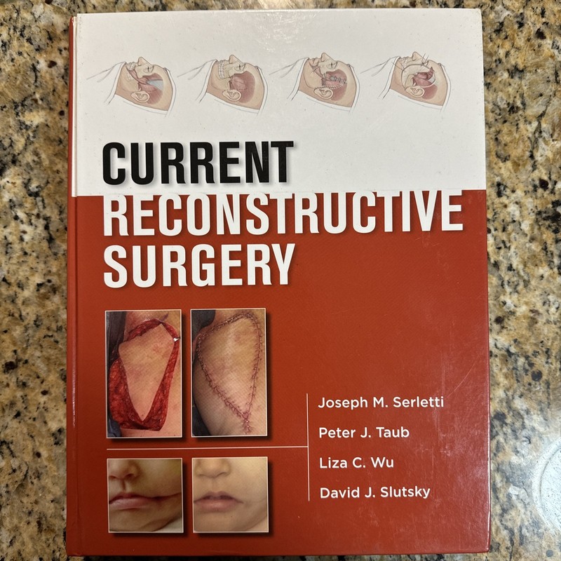 Current Reconstructive Surgery (Lange Current) by Serletti -Great Condition-