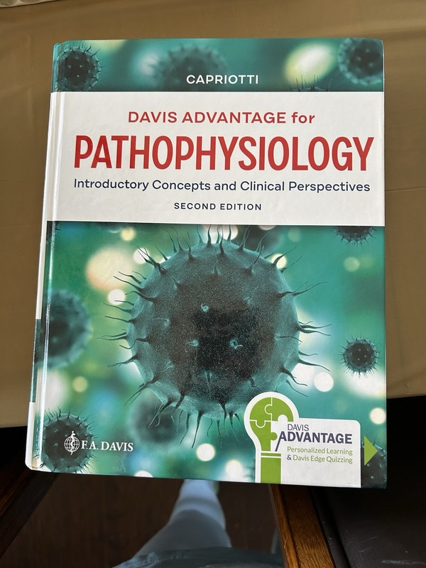 Davis Advantage for Pathophysiology : Intro Concepts Capriotti (2020, Hardcov)