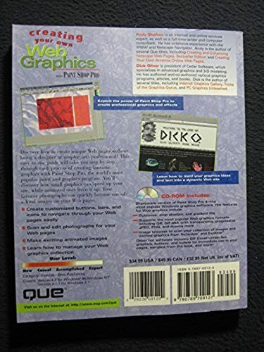 Creating Your Own Web Graphics [Oct 01, 1996] Shafran, Andrew Bryce and Oliver.. gallery