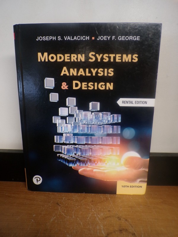 NEW Modern Systems Analysis and Design, 10th EDITION Rental Edition 2024