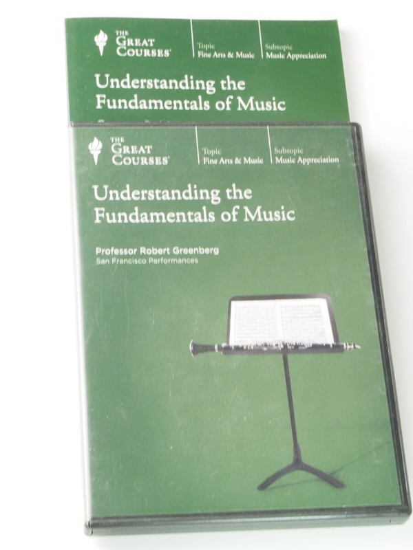 NEW, Open Bx, GREAT COURSES, Understanding Fundamentals of Music, DVD&Guide Book