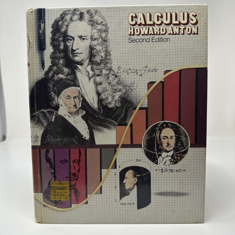 Calculus with Analytic Geometry 2nd Edition Howard Anton 1984 Hardcover