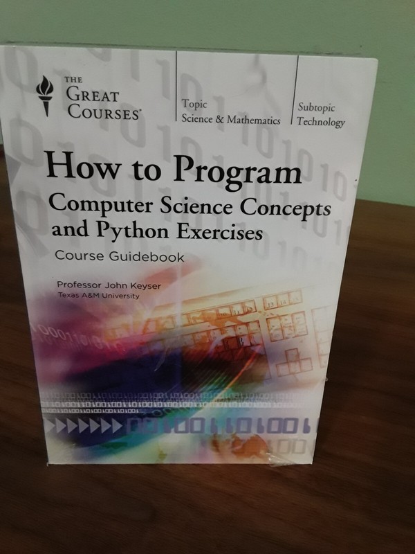 Great Courses How to Program … Concepts #9151 Keyser 2016 PB+DVD BN 240518