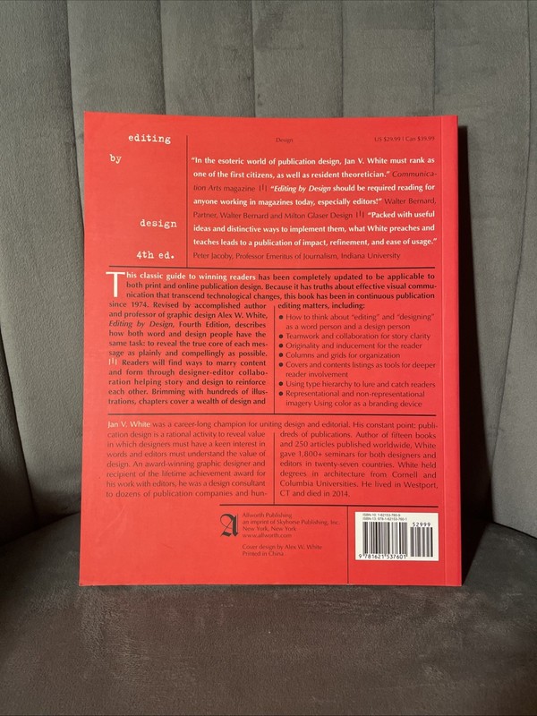 Editing by Design : The Classic Guide to Word-And-Picture Communication for Art gallery