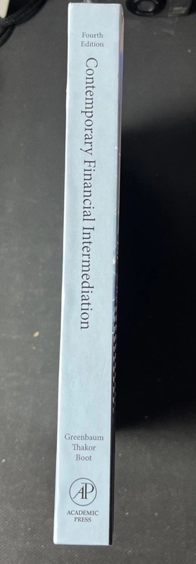 Contemporary Financial Intermediation HARDCOVER. Fourth Edition. Academic Press gallery