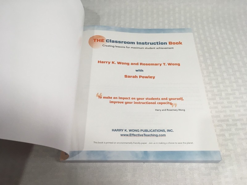 THE CLASSROOM INSTRUCTION BOOK / HARRY K. & ROSEMARY T. WONG / TRADE PB gallery