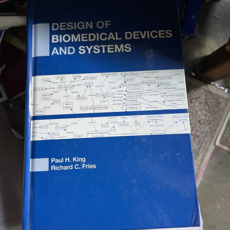 Design of Biomedical Devices and Systems by King, Paul H.; Fries, Richard C.