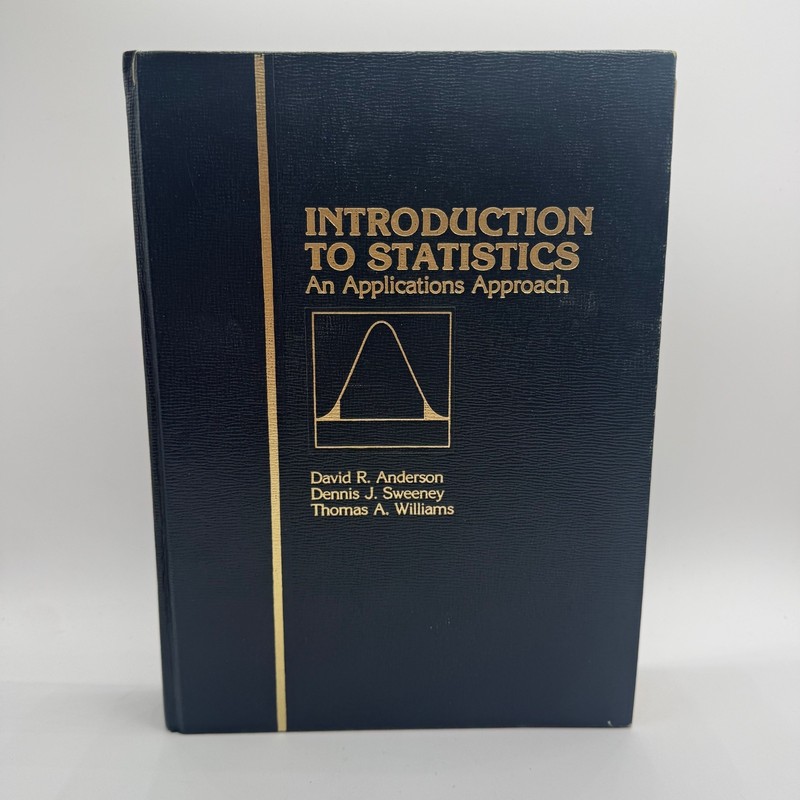 Introduction to Statistics An Applications Approach 1981 Edition HC