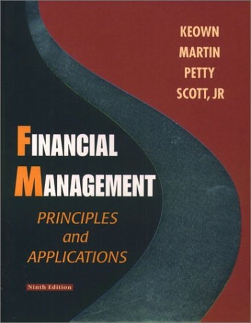 Financial Management : Principles and Applications Hardcover
