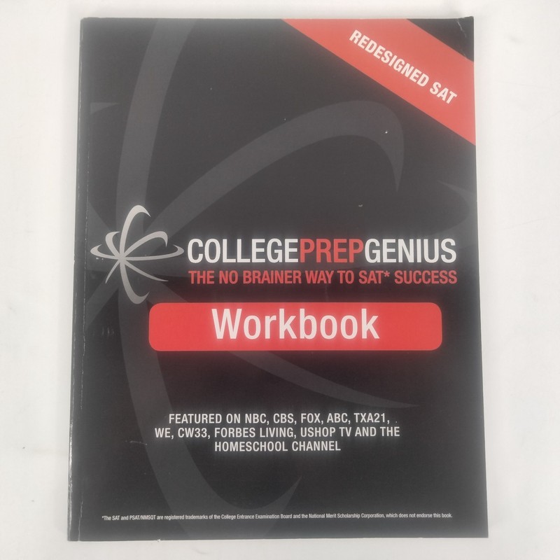 College Prep Genius Workbook for the Redesigned SAT ~ Softcover