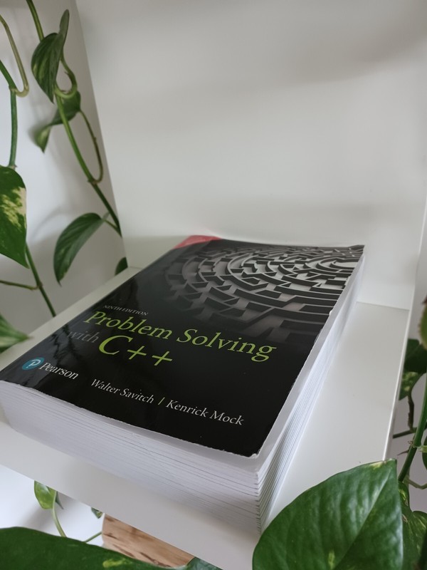 Problem Solving with C++, 9Edition ,by Savitch & Mock. "Great Condition". India. gallery