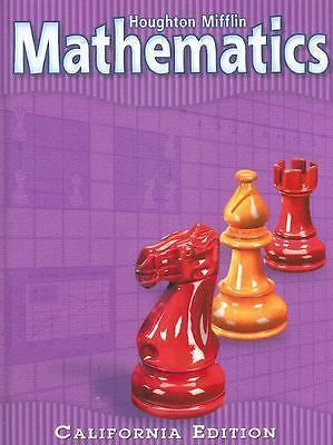 Houghton Mifflin Mathmatics California: Student Edition Level 5 2002
