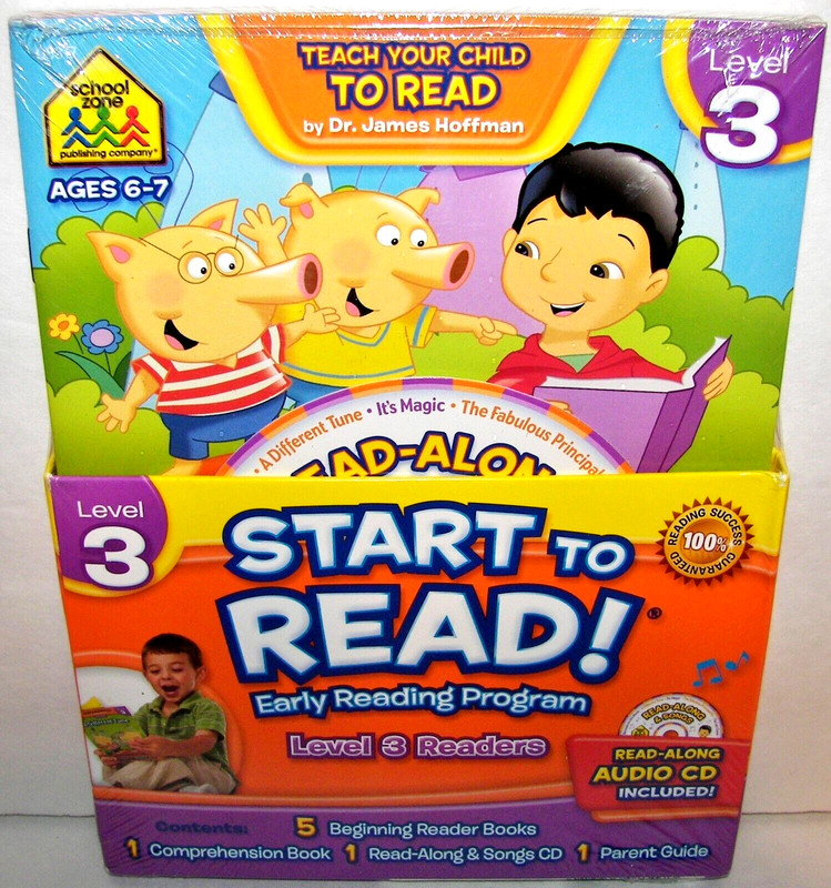 NEW: Start To Read: Early Reading Program Level 3 Readers Books & CD – – Sealed