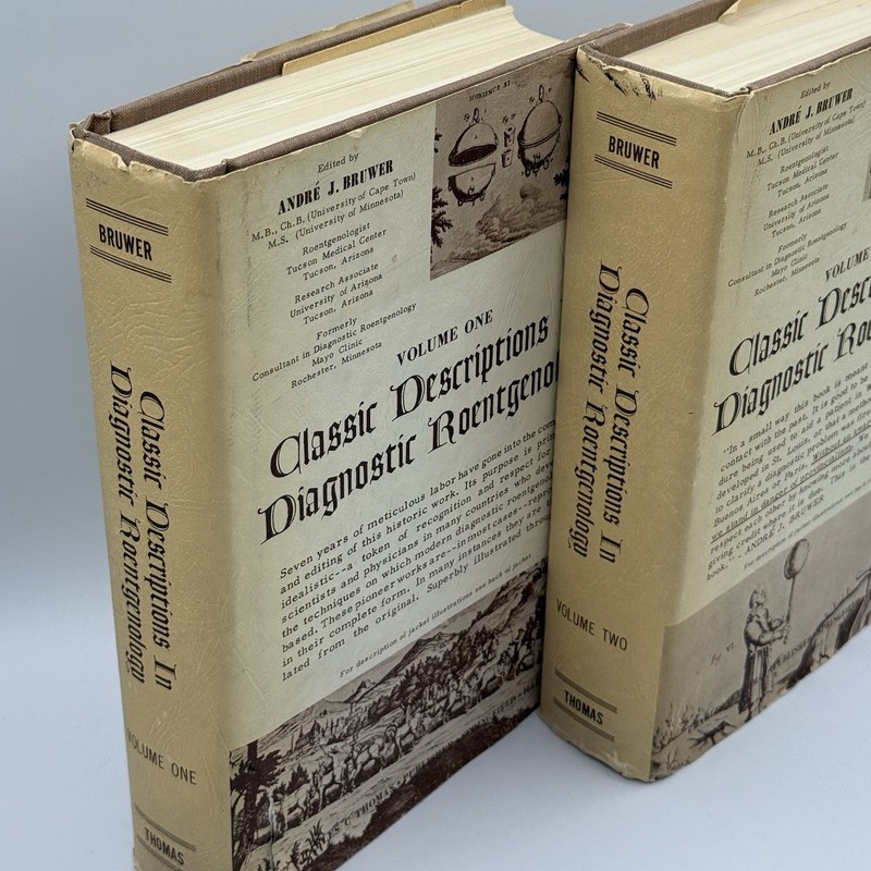 Classic Descriptions In Diagnostic Roentgenology 2 Volume Set Bruwer Thomas 1964 gallery