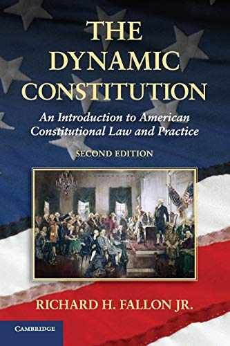 The Dynamic Constitution: An – Paperback, by Fallon Jr Richard – Very Good j